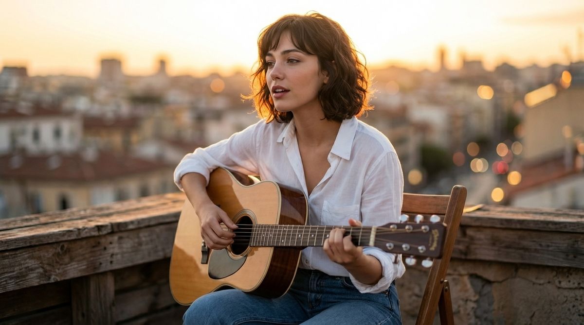 Playing Guitar