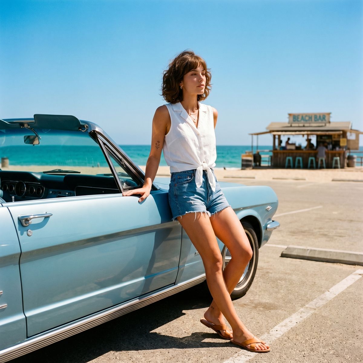 Cinematic Summer Scene